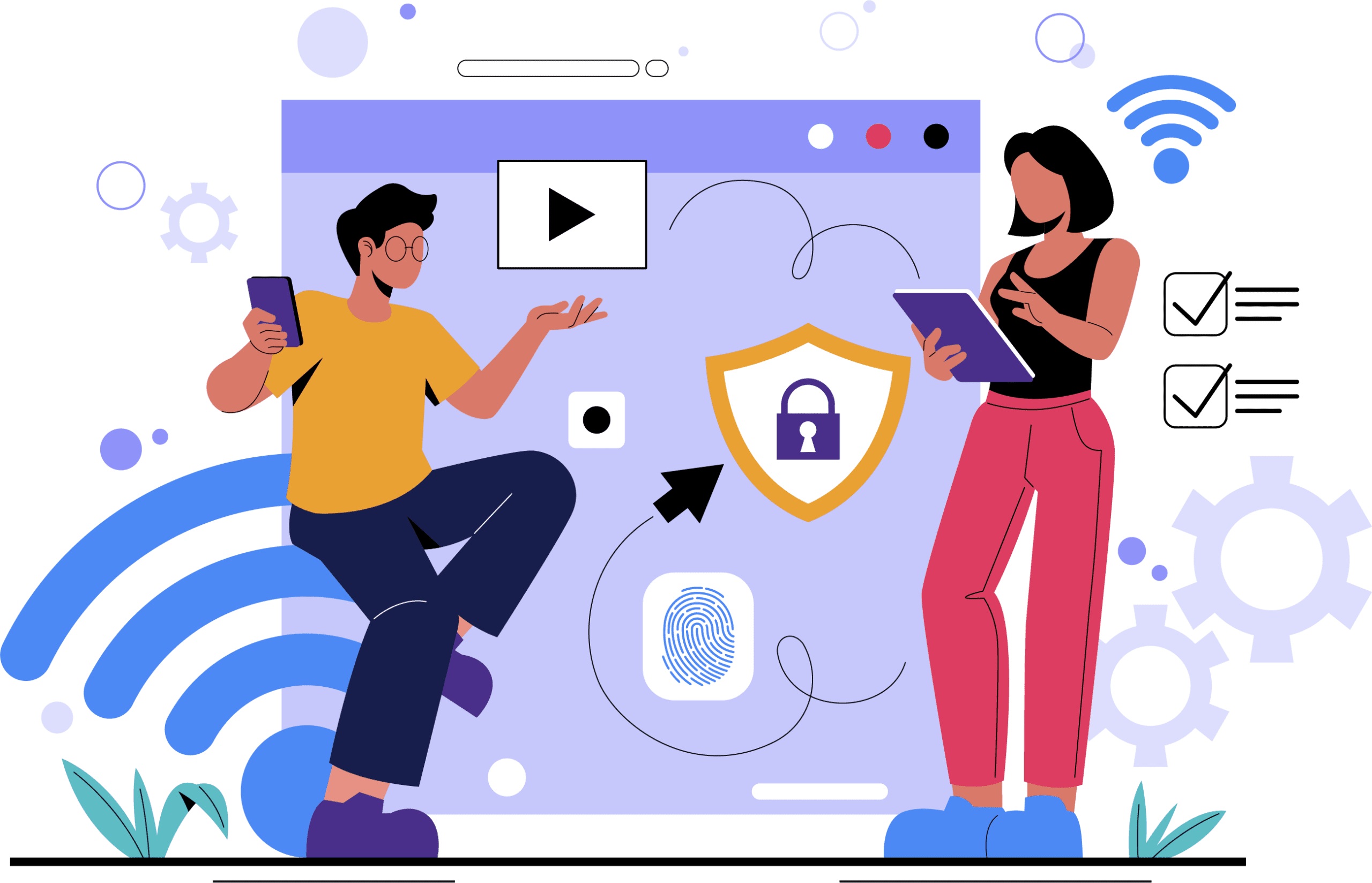 Creative safeguard and media