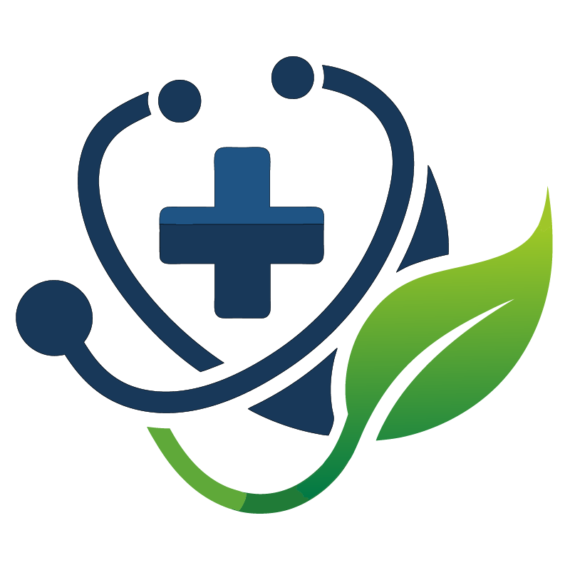 Health research theme logo representing community wellbeing, public health awareness, and sustainable healthcare initiatives by Mediatiz Foundation